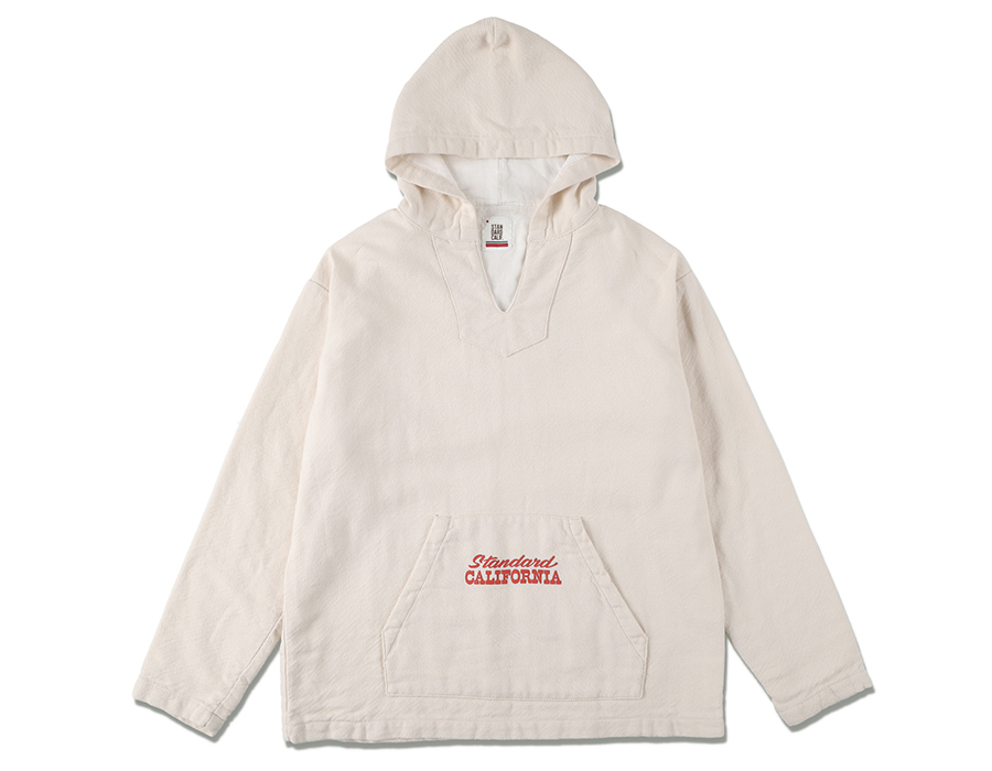 SD Stripe Comfortable Baja Hoodie ナチュラルM