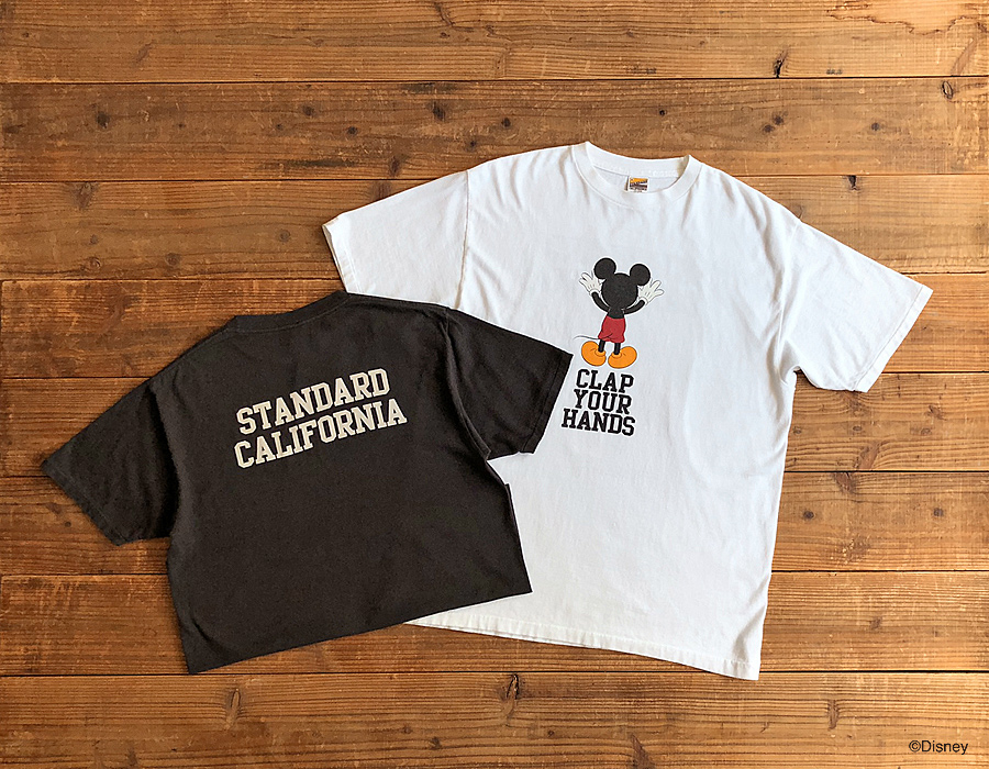 Disney × Standard California Clap Your Hands T delivery 