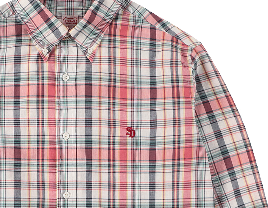 Standard California Madras Check Shirt delivery!! | STANDARD