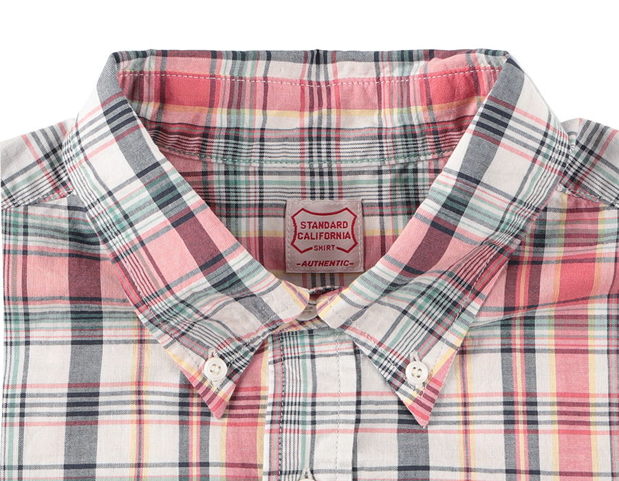 Standard California Madras Check Shirt delivery!! | STANDARD