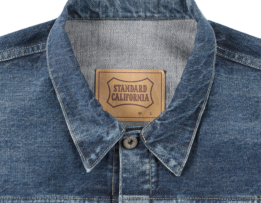 Standard California Denim Jacket S996 WW Ⅱ Vintage Wash delivery 
