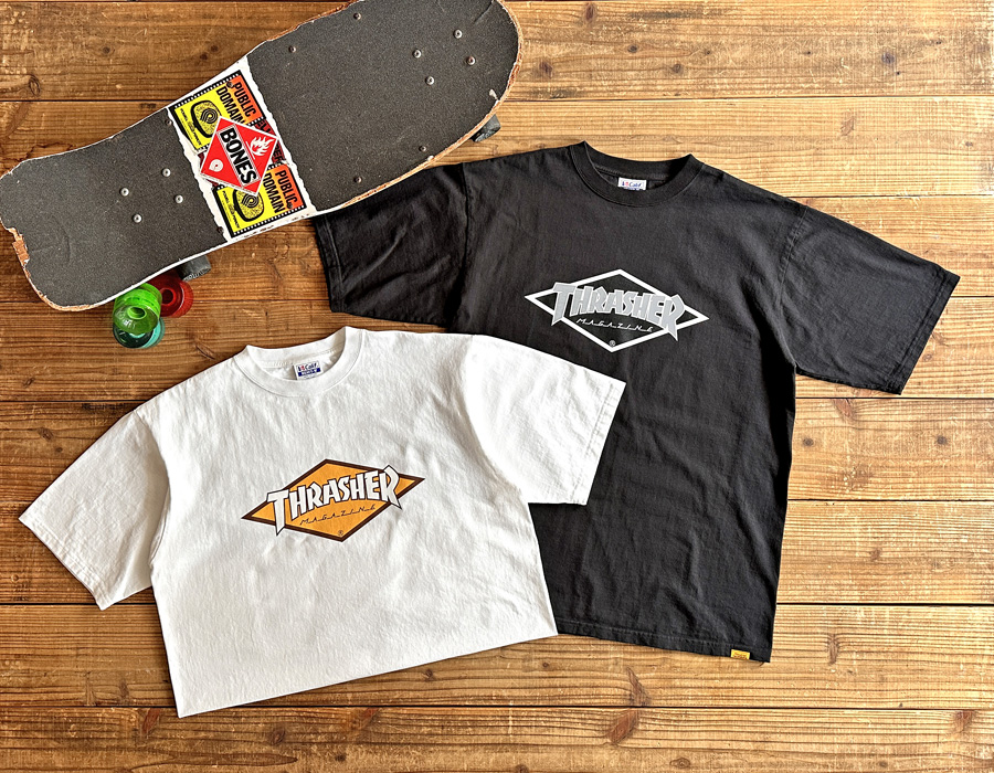 THRASHER × Standard California Diamond Logo T delivery