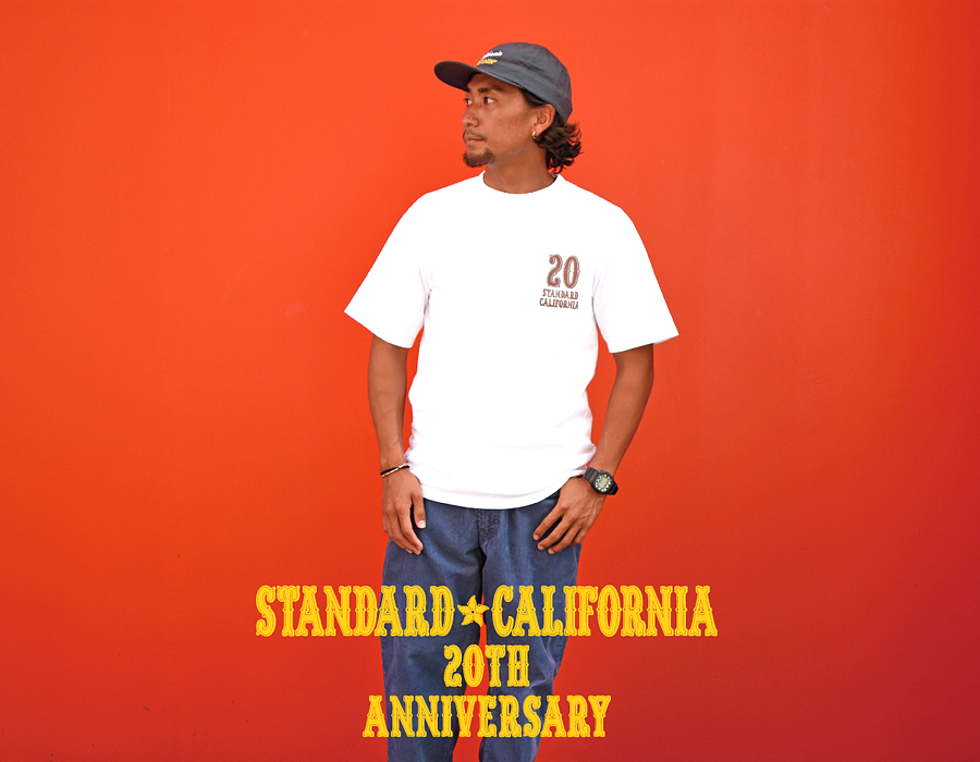 Standard California 20th Anniversary Logo T. ｜ STANDARD