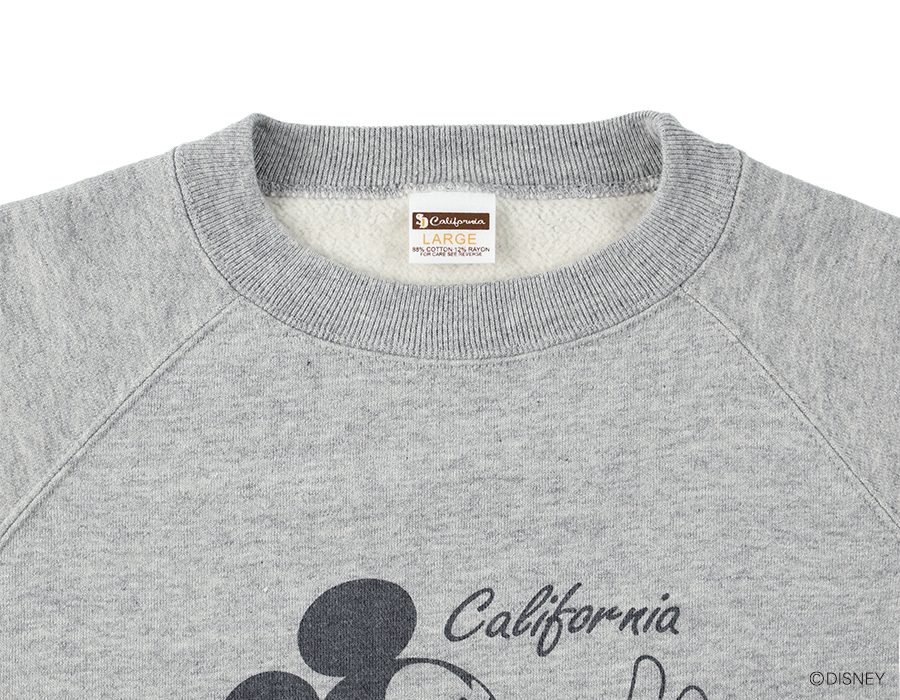 DISNEY × SD 88/12 California Crew Sweat