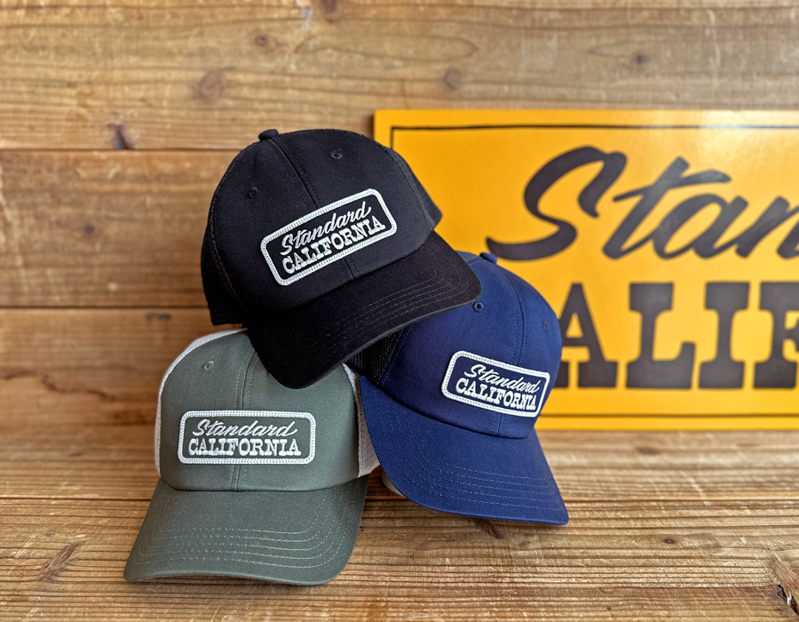 Standard California Logo Patch Mesh Cap delivery!! ｜ STANDARD