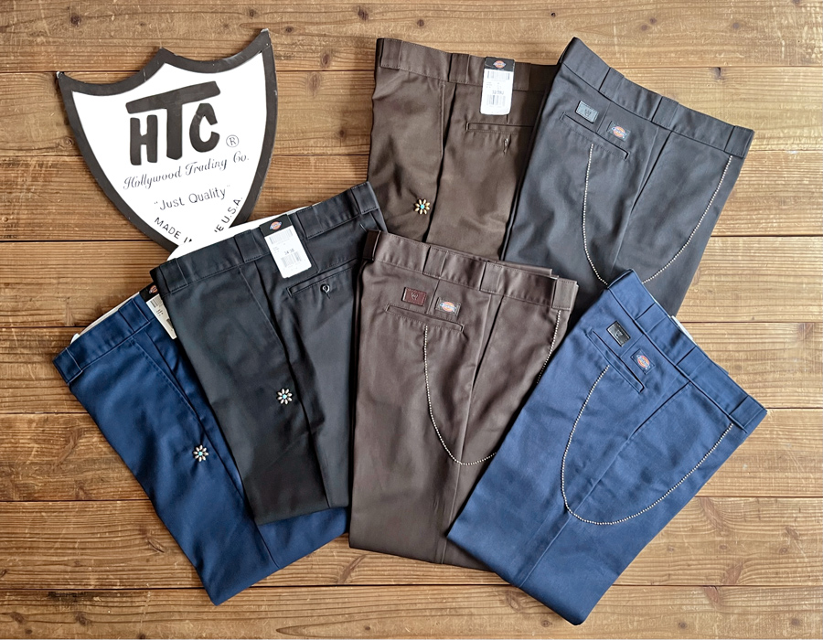 htcディッキーズワークパンツスタンダードカリフォルニアスタッズパンツ STANDARD CALIFORNIA × DICKIES × HTC スタッズワークパンツ サイズ32