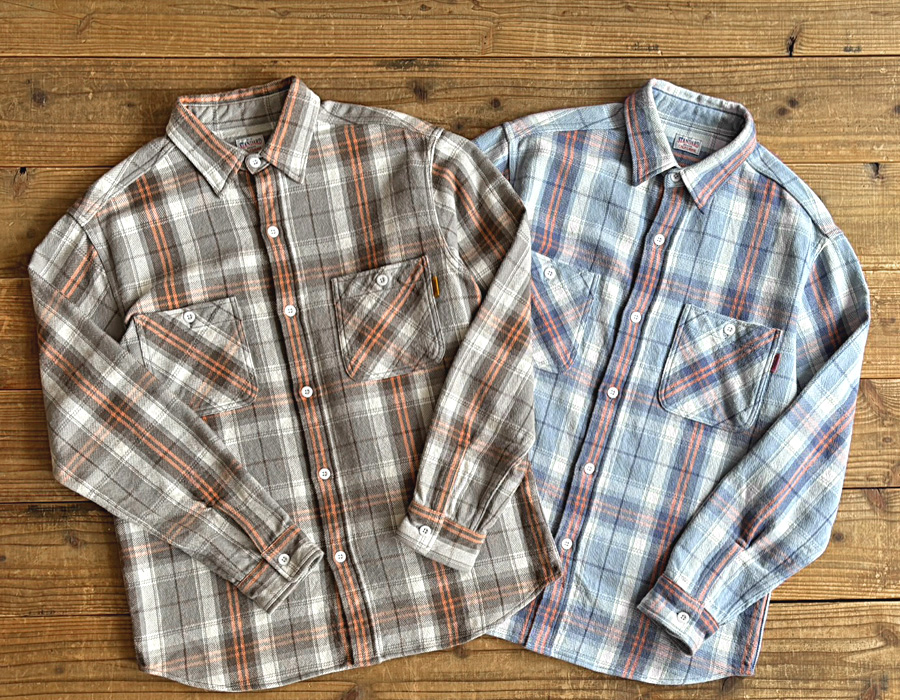 スタンダードカリフォルニアフランネルシャツXL