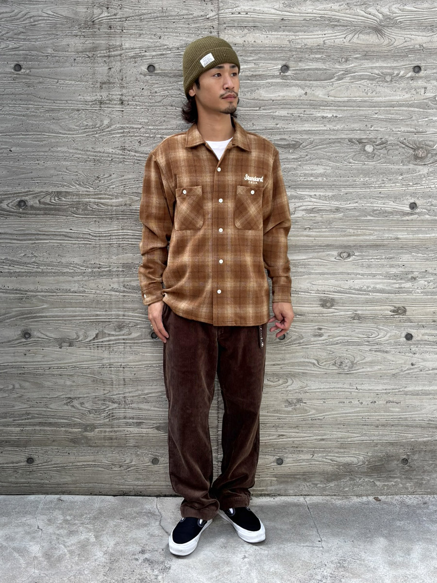 Standard California Wool Check Shirt delivery!! ｜ STANDARD 