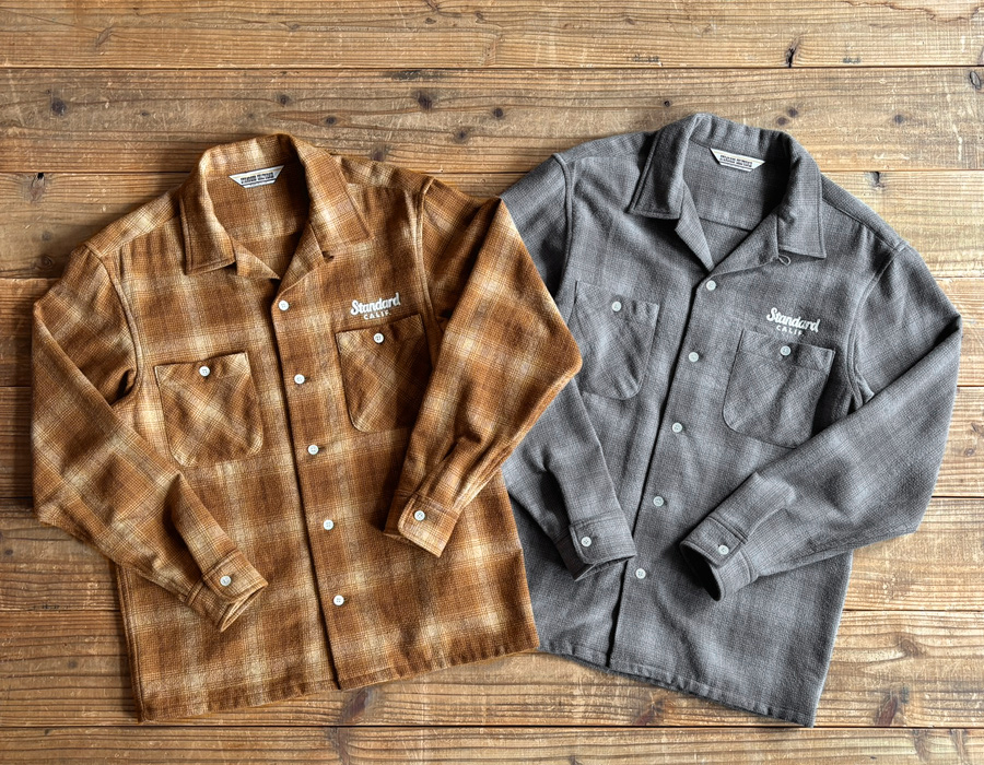 Standard California Wool Check Shirt delivery!! ｜ STANDARD 