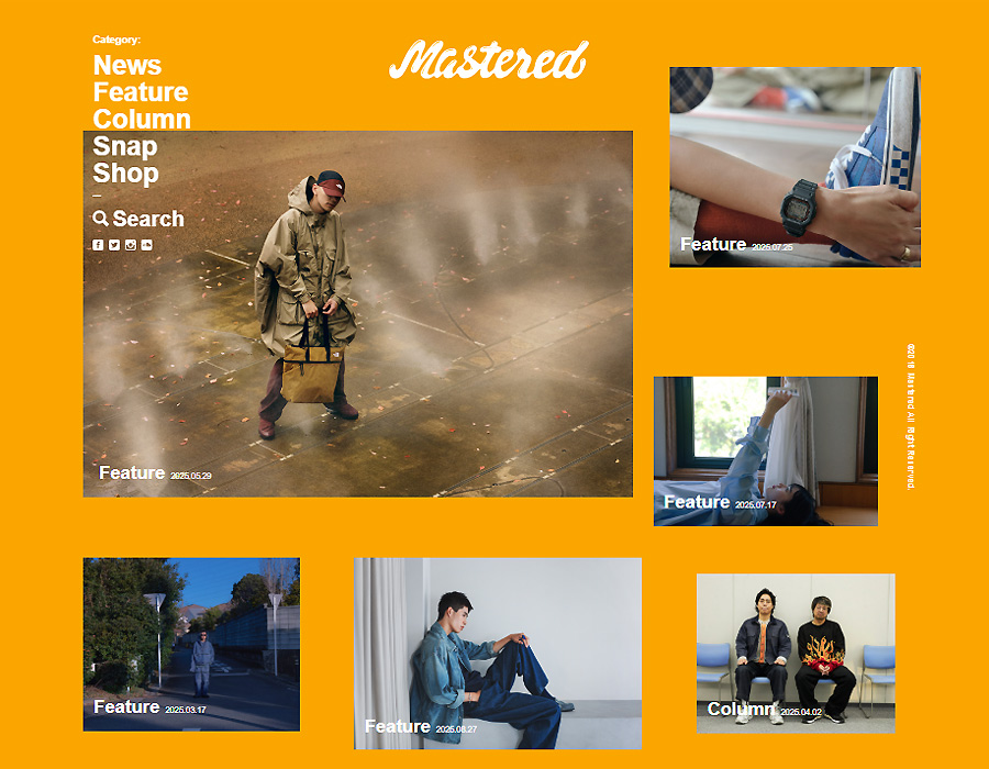 Mastered ｜ STANDARD CALIFORNIA[スタンダード カリフォルニア