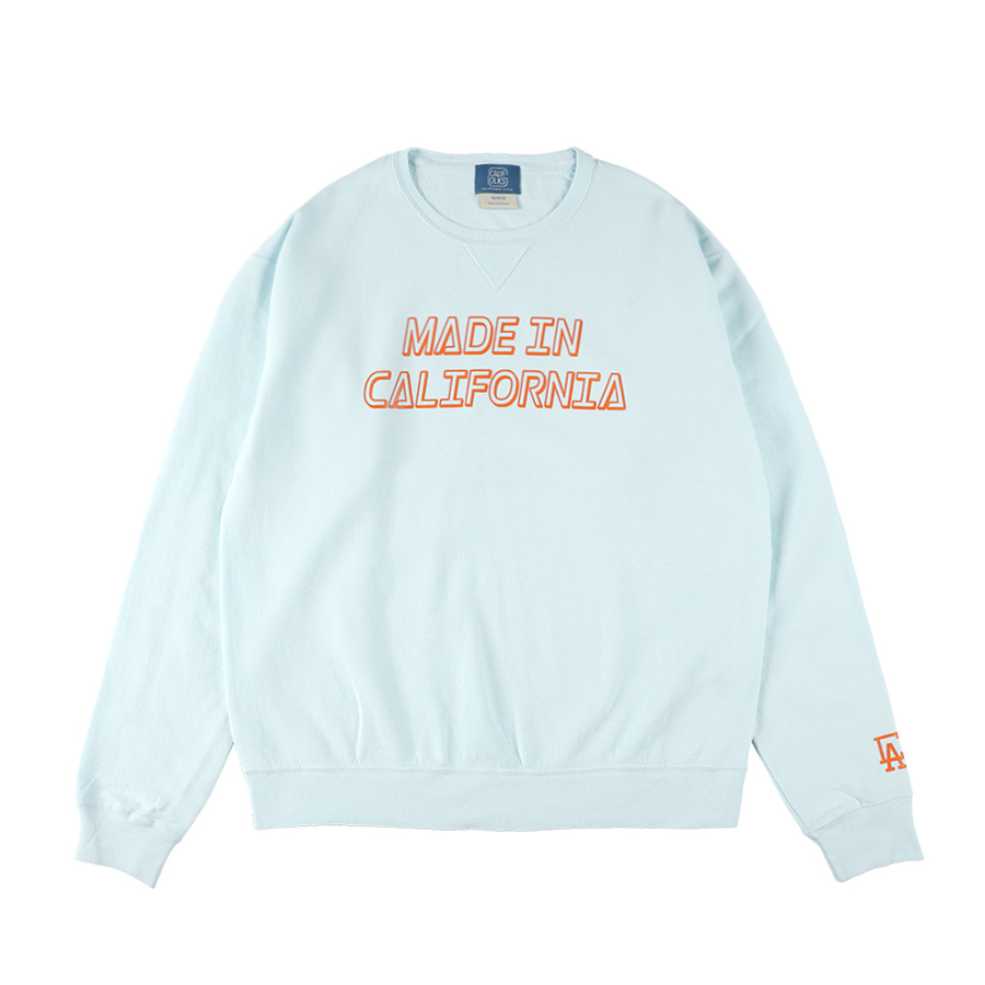 HM 0416 限定 STANDARD CALIFORNIA CREW CALIFOLKS Made in California Crew Neck Sweat delivery