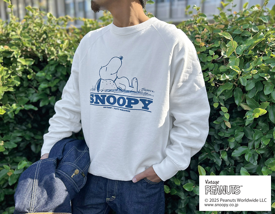 STANDARD CALIFORNIA スヌーピー スウェット　キムタク SNOOPY / Standard California Cozy Monday Crew Sweat. ｜ STANDARD