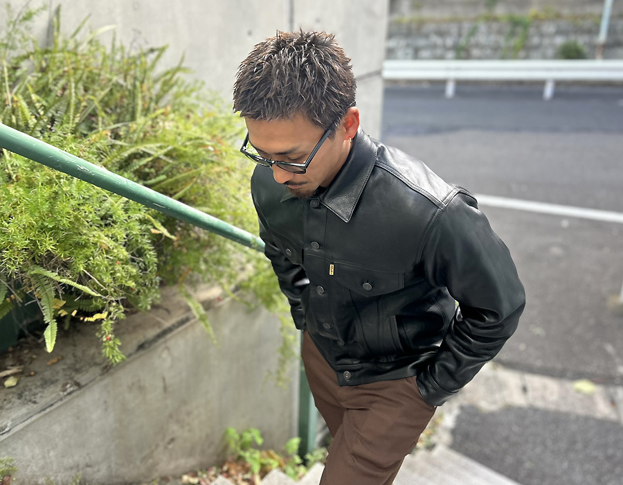 STANDARD CALIFORNIA レザージャケット Standard California Leather Jacket S957 -Official Store Limited